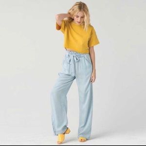 Thread and supply paper bag pants